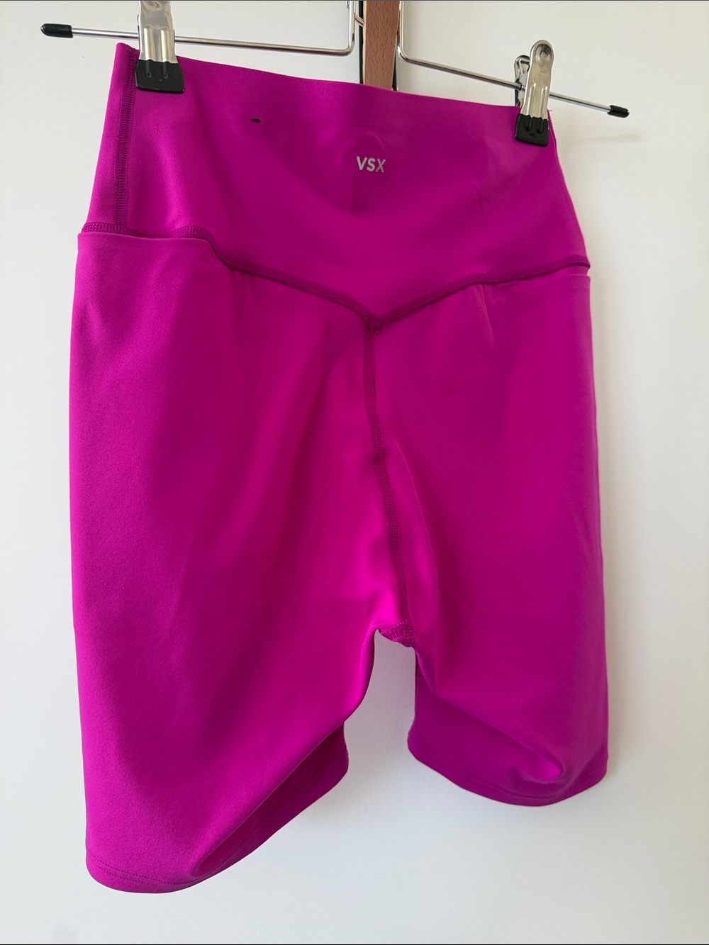 NWOT VSX Bright Magenta High-Rise Bike Shorts